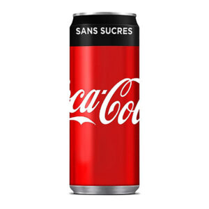 Coca Cola zero canette slim 33cl x24