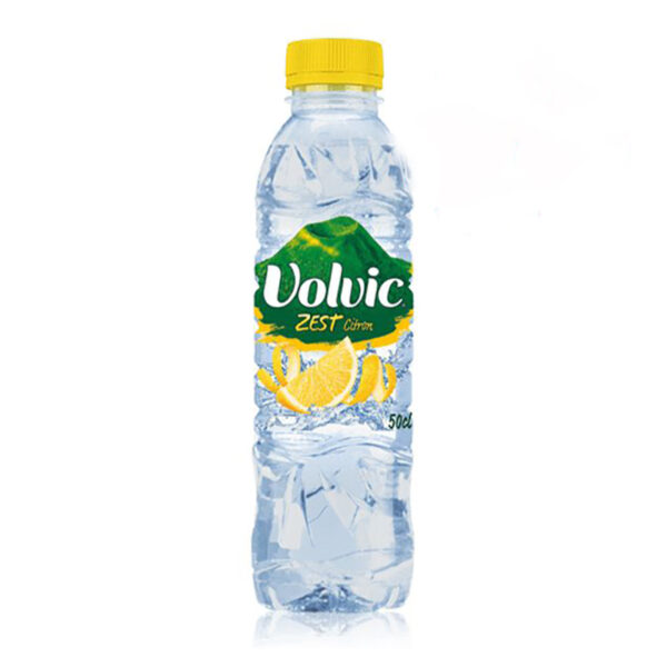 Eau minérale Volvic zest’citron 50cl x24