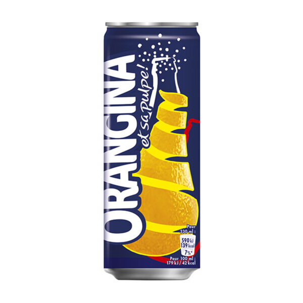 Orangina canette slim 33cl x24