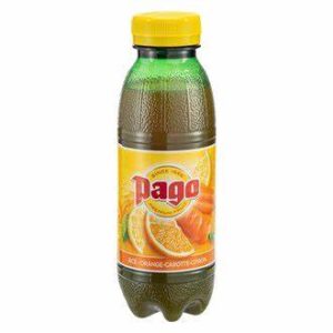 PAGO ORANGE-CAROTTE-CITRON 33CL X12