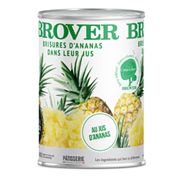 Compote brisure ananas 3 sur 4 Brover