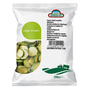 Courgettes rondelles 2,5kg