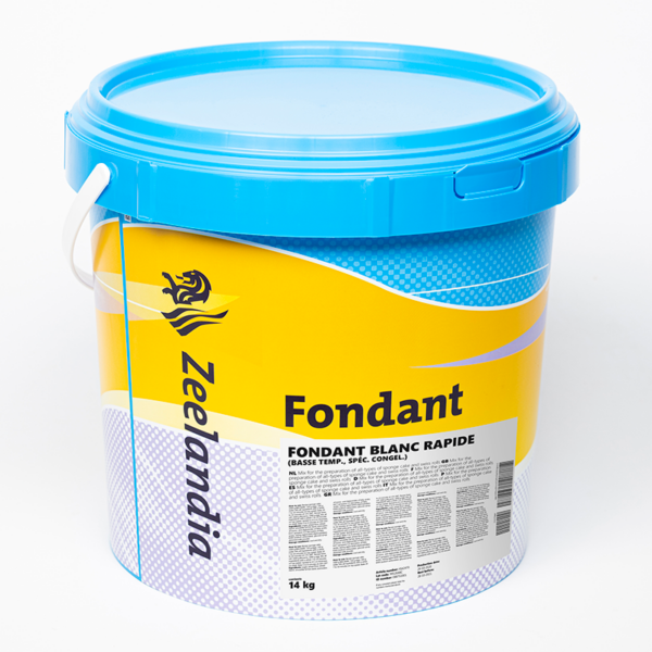 Fondant blanc 14kg Zeelandia