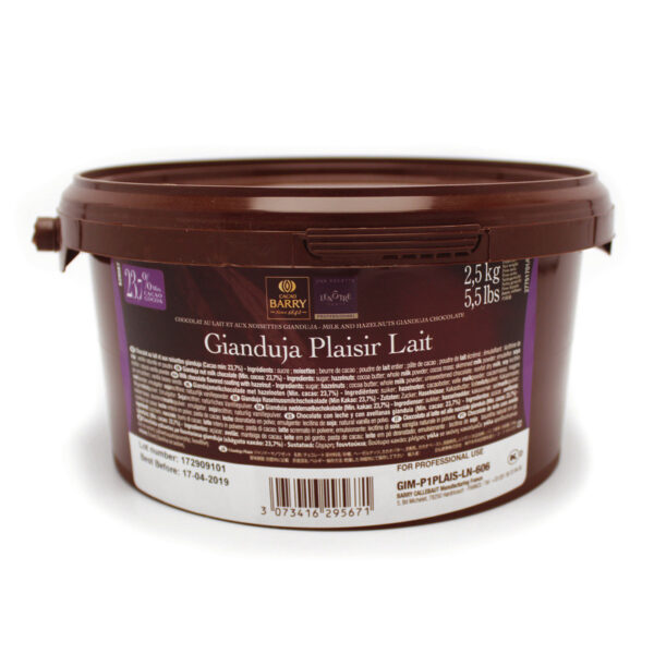 Gianduja plaisir lait 2.5kg