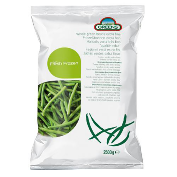 Haricots verts extra fins 2,5kg