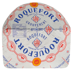 Roquefort demi-lune AOP 31% cave blanche