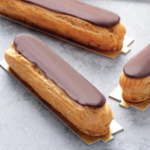 Eclairs fondants au chocolat emballées par 10