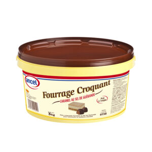 Fourrage croquant caramel sel guer. 3kg