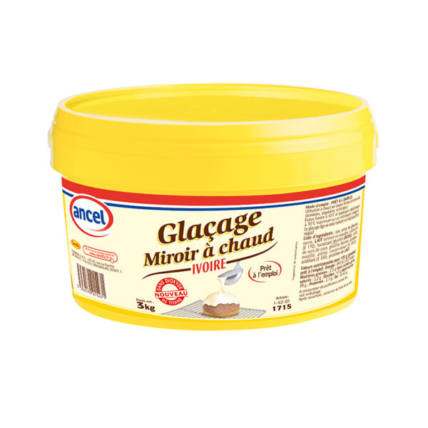 Glaçage miroir ivoire 3kg