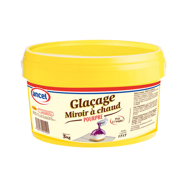 Glaçage miroir pourpre 3kg