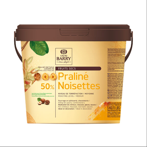 Praline onctueux noisette 50% 5kg