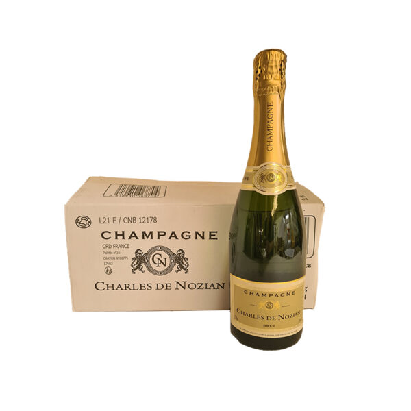 Champagne brut 75cl ch nozian x6