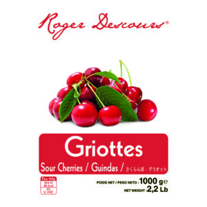 Griotte dénoyautée 1kg surgelé