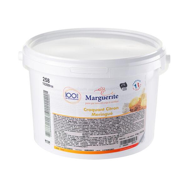 Fourrage croquant citron meringué 4kg