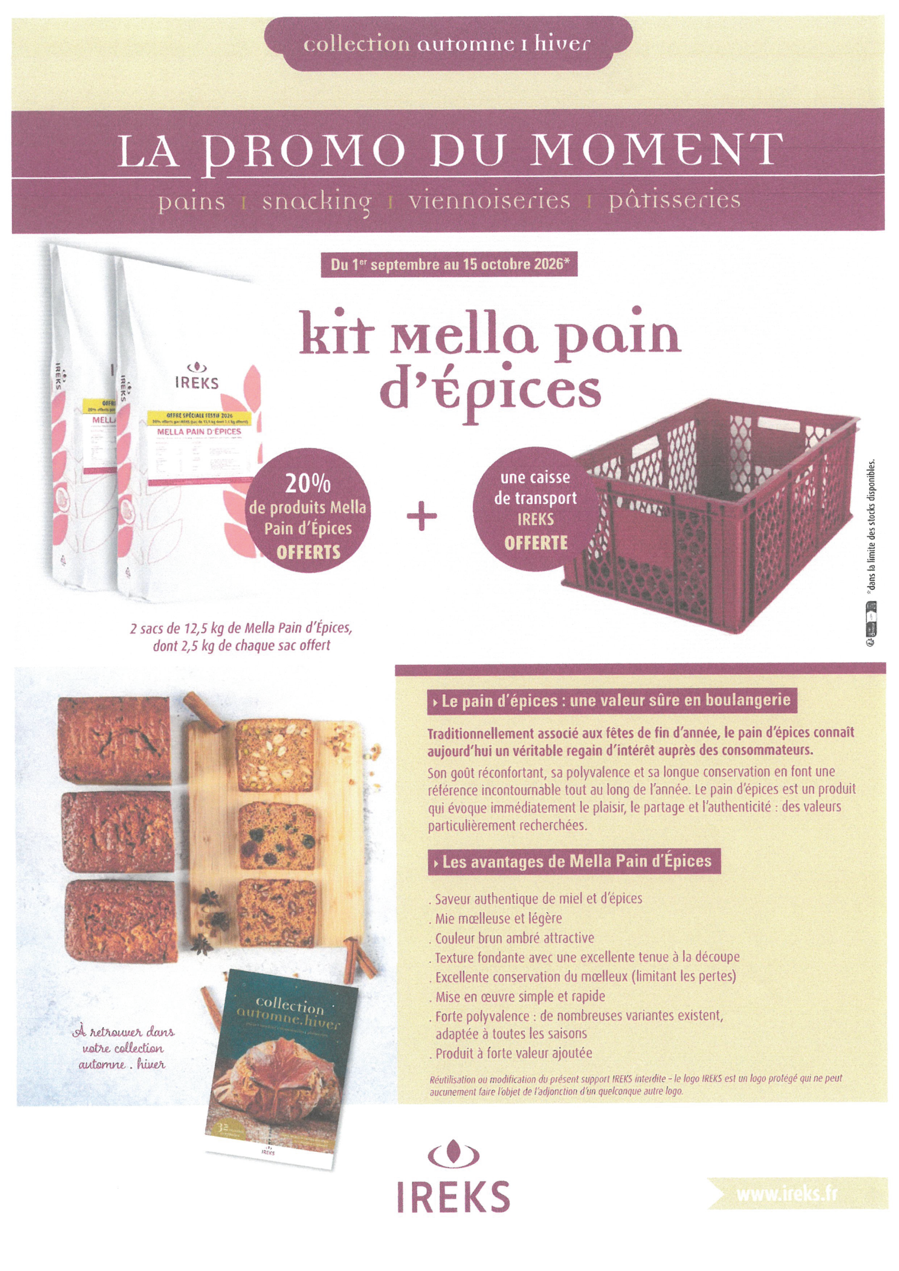 Offres – Kit Mella